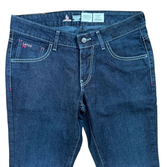 LAPCO FR Comfort Stretch Work Jeans | 11oz. Cotton Stretch Blend Women’s size 8 - Picture 3 of 14